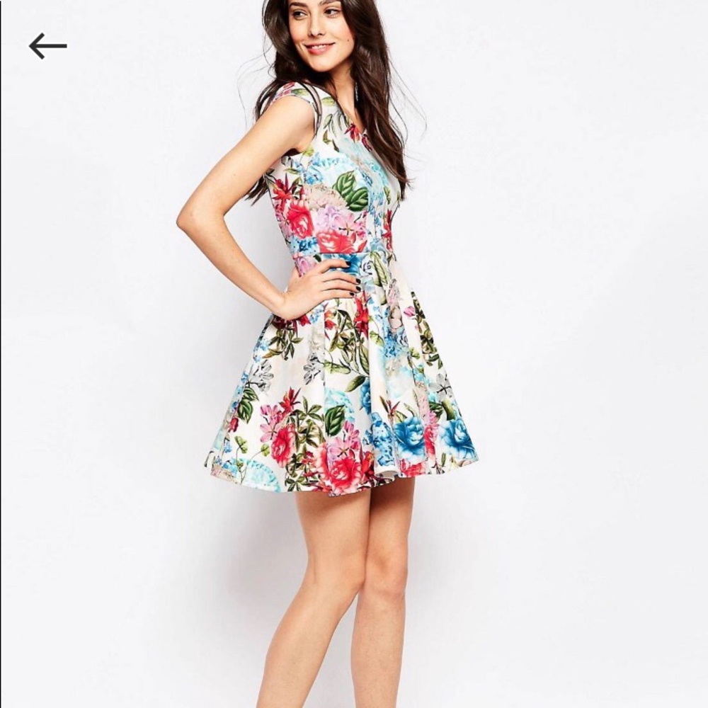 Dress  sweetheart neck neoprene